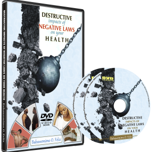 DESTRUCTIVE IMPACT OF NEGATIVE LAWS ON YOUR HEALTH (DVD)